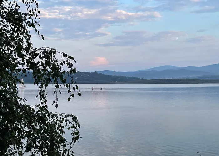 Apartmán Superior Laguna Beskidow Green! Sauna & Gym! Air Condition!