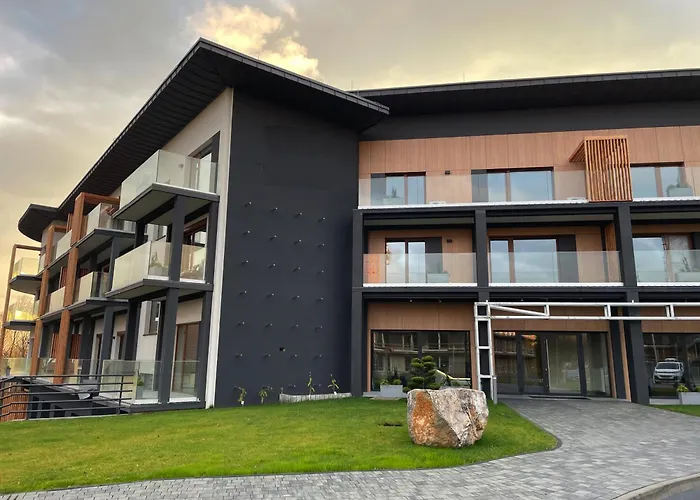 Apartmán Superior Laguna Beskidow Green! Sauna & Gym! Air Condition! Zarzecze (Silesia)